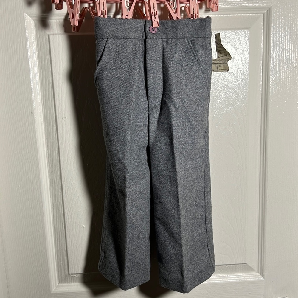Sears - vintage grey dress up pants
